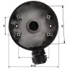 UCHWYT KAMERY STG-1280ZJ-DM46(BLACK)