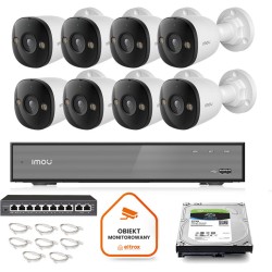 Zestaw monitoringu Imou 8x kamera PS3E-8Q0 8MP POE