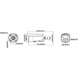 Kamera IP Hikvision DS-2CD2T123G2-LIS2UY/SL(2.8mm)