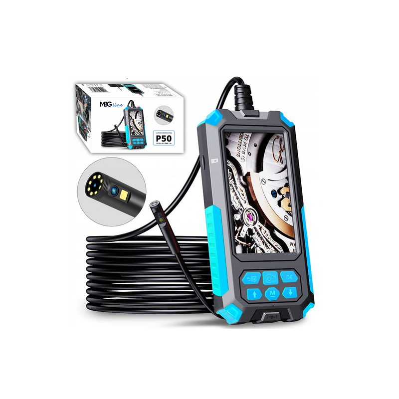 Kamera inspekcyjna Duo Endoskop 5M 9LED 2xFULL HD P50 Kamera inspekcyjna Duo Endoskop 5M 9LED 2xFULL HD P50