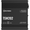 Teltonika TSW202 switch przemysłowy zarządzalny 8xFE 2xSFP PoE+ (TSW202000000) DIN