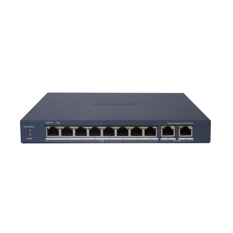 SWITCH POE HIKVISION DS-3E1510P-EI(O-STD)