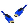 Kabel HDMI-HDMI v1.4 niebieski 5m