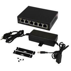 SWITCH GIGABIT POE 4+2 PULSAR SG64