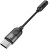 Adapter Unitek M1204A USB-C - jack 3.5mm (F)