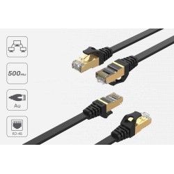 Unitek Kabel sieciowy płaski Ethernet Cat.7 5m