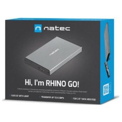 Zewnętrzna obudowa dysku Natec Rhino GO SATA 2,5" szary