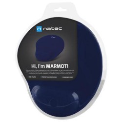 Podkładka pod mysz Natec Marmot żelowa granatowy