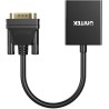 Unitek Adapter VGA na HDMI FullHD czarny 15cm