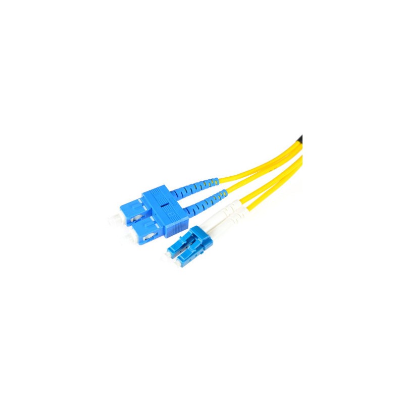 PATCHCORD ŚWIATŁOWODOWY SM SC/UPC-LC/UPC DUPLEX 2m
