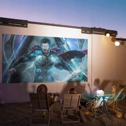 Mini Projektor Przenośny Rzutnik Android 14 WiFi 360 Full HD 4K do Telefonu Zenwire IMC260