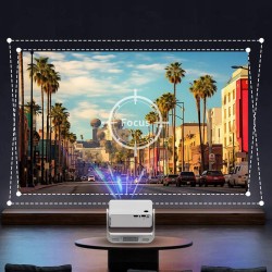 Mini Projektor Przenośny Rzutnik Android 14 WiFi 360 Full HD 4K do Telefonu Zenwire IMC260