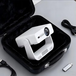 Mini Projektor Przenośny Rzutnik Android 14 WiFi 360 Full HD 4K do Telefonu Zenwire IMC260