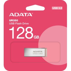 Adata Pendrive UR350 128GB USB3.2 Gen1 Metal brązowy
