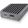 Obudowa IcyBox  IB-1817M-C31 Type-C na PCIe NVMe M.2