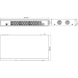 SWITCH HIKVISION DS-3E0326P-E/M