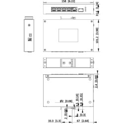 Hikvision DS-3T0306HP/No Power unit