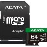 Adata Karta pamięci microSD Speed Plus 64GB UHS1 U3 V30 A2 160/140 MB/s
