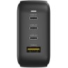 Ładowarka sieciowa Unitek GaN 4 porty, PD 100W QC3.0 czarna
