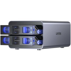 Unitek Obudowa RAID do dysku SATA 2.5''/3.5'' 4 tryby 40TB USB C 10Gb/s