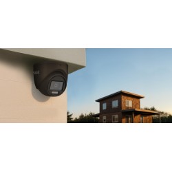 Kamera 4w1 Hilook by Hikvision kopułka 8MP TVI-T8M-20DL Black 2.8mm