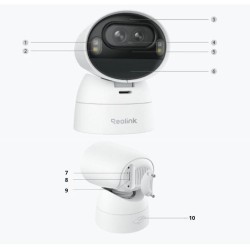 Kamera IP Reolink Argus Series B730 8MP Wi-Fi 8MP bateryjna