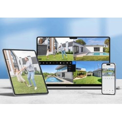 Kamera IP Reolink Argus Series B430 z panelem solarnym (biała)