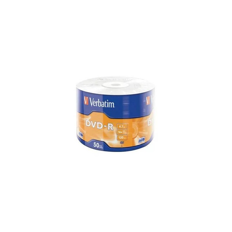 Płyty DVD-R Verbatim AZO Cake Box (50szt)