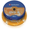 Płyty DVD-R Verbatim AZO (25szt)