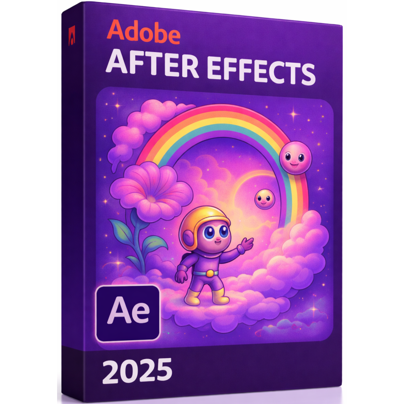 After Effects 2025 - Licencja Wieczysta - MegaIT