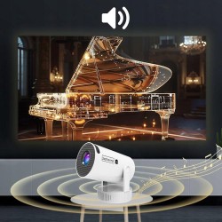 Mini Projektor Android Wifi Rzutnik Full HD Bluetooth z Baterią Zenwire K400