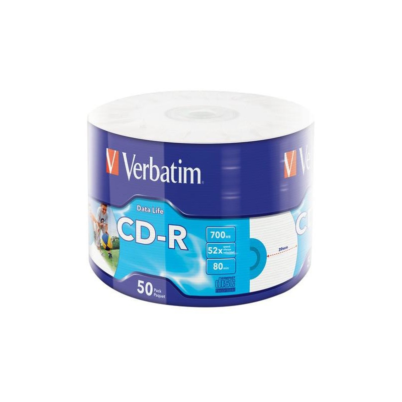 Płyty CD-R Verbatim Extra Protection Printable (50szt)