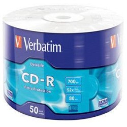 Płyty CD-R Verbatim Extra Protection (50szt)