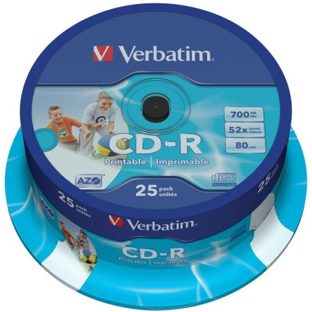 Płyta CD-R Verbatim Printable (25szt)