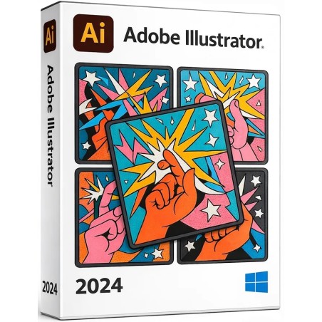 Illustrator 2024 - Licencja Wieczysta - MegaIT