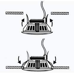 Głośnik sufitowy HQM-SO1016 10W 100V Biały