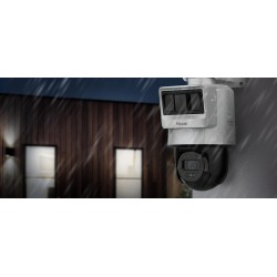Kamera IP Hilook PTZ-N2C400I-K/4G/C05S10 2.8mm z panelem solarnym LTE/4G 4MP