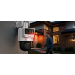 Kamera IP Hilook PTZ-N2C400I-K/4G/C05S10 2.8mm z panelem solarnym LTE/4G 4MP