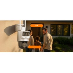 Kamera IP Hilook PTZ-N2C400I-K/4G/C05S10 2.8mm z panelem solarnym LTE/4G 4MP