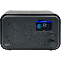 Radio internetowe Ferguson Regent i101 | DAB+ | FM RDS / Akumulator 2000 mAh (Czarne)