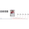 SWITCH POE 5-PORTOWY Z ZASILANIEM BUFOROWYM ATTE IPUPS-5-11-XL2