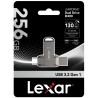 Pendrive Lexar Dual Drive D400 256GB USB-C/A 3.1 130MB/s