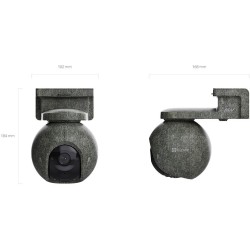 Kamera IP Ezviz EB8 Pro Ranger 8MP z panelem słonecznym 8W 4G Wi-Fi