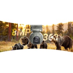 Kamera IP Ezviz EB8 Pro Ranger 8MP z panelem słonecznym 8W 4G Wi-Fi