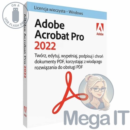 Acrobat Pro 2022 -  Licencja Wieczysta - MegaIT