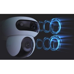 Kamera IP Ezviz HB90X Dual 4G Wi-Fi Kit 4MP+4MP z panelem solarnym 8W