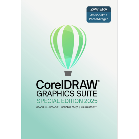 CorelDRAW Graphics Suite SE PL 2025 - Licencja Wieczysta (LifeTime) - MegaIT