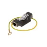 Ogranicznik przepięć sieci LAN serii ECO, PTF-51-ECO/PoE/T w osłonie termokurczliwej