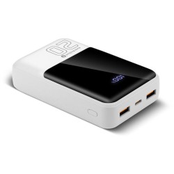 Powerbank everActive Energy Bank EB-20Q 20000 mAh 22,5 W 2x USB-A USB-C biały