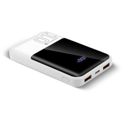 Powerbank everActive Energy Bank EB-10Q 10000 mAh 22,5 W 2x USB-A USB-C biały